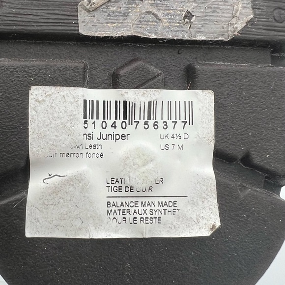 NWT Clarks Women's Brown Leather Mani Juniper Side Zip Boots Size 7M - Picture 16 of 16